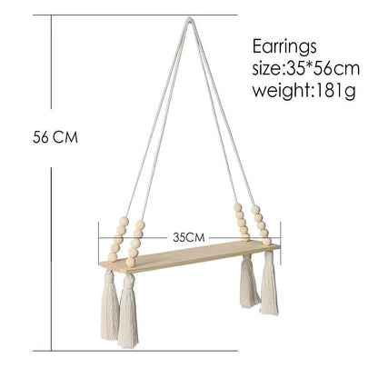Macrame Wall Hanging Shelf