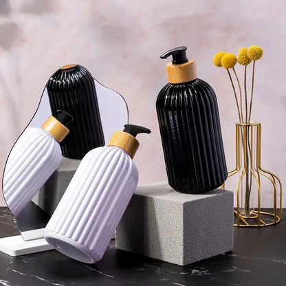 Bamboo Pump Soap Dispenser 500ml