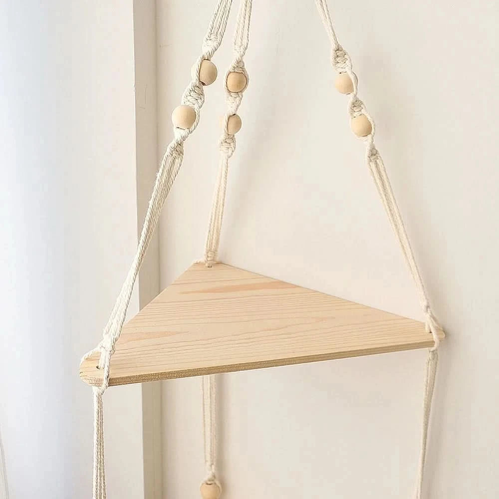 Macrame Wall Hanging Shelf