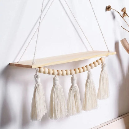 Macrame Wall Hanging Shelf