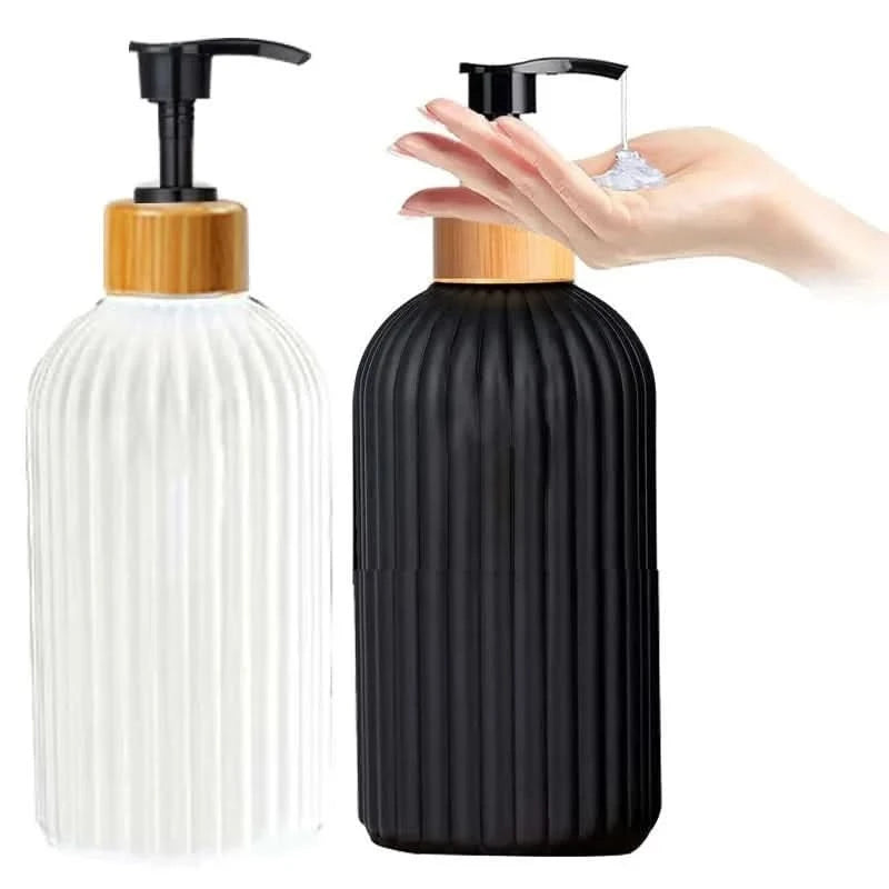 Bamboo Pump Soap Dispenser 500ml