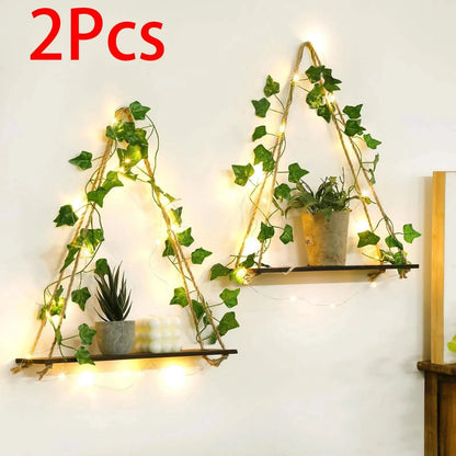Macrame Wall Hanging Shelf